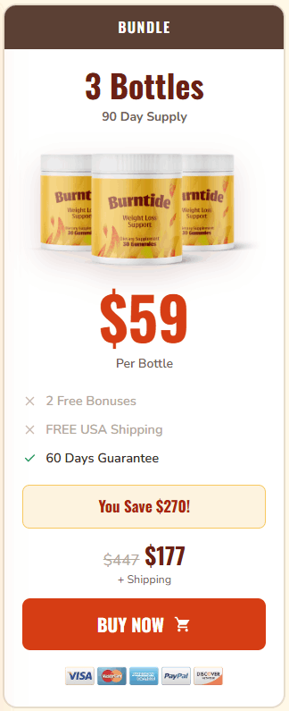 Order Burntide 3 Bottles